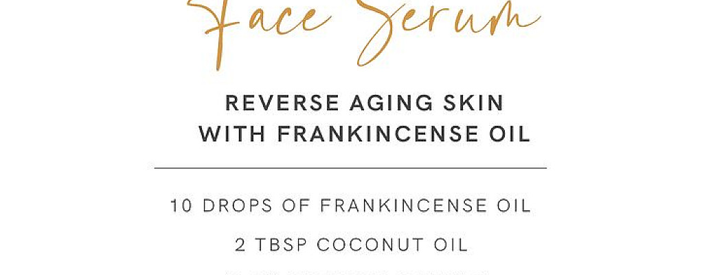 Create your own facial serum in 5 minutes